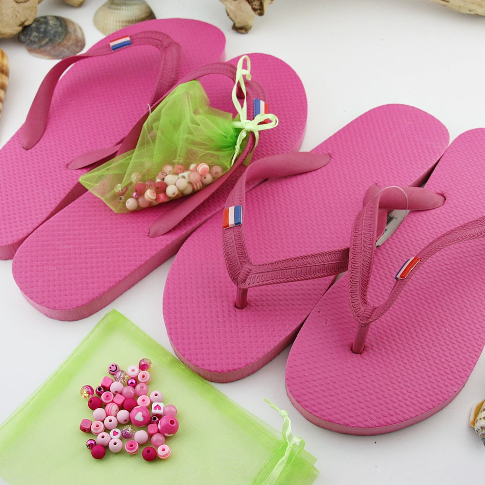 Roze teenslippers cheap